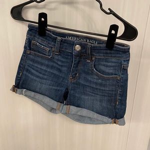 American Eagle Dark Jean Shorts